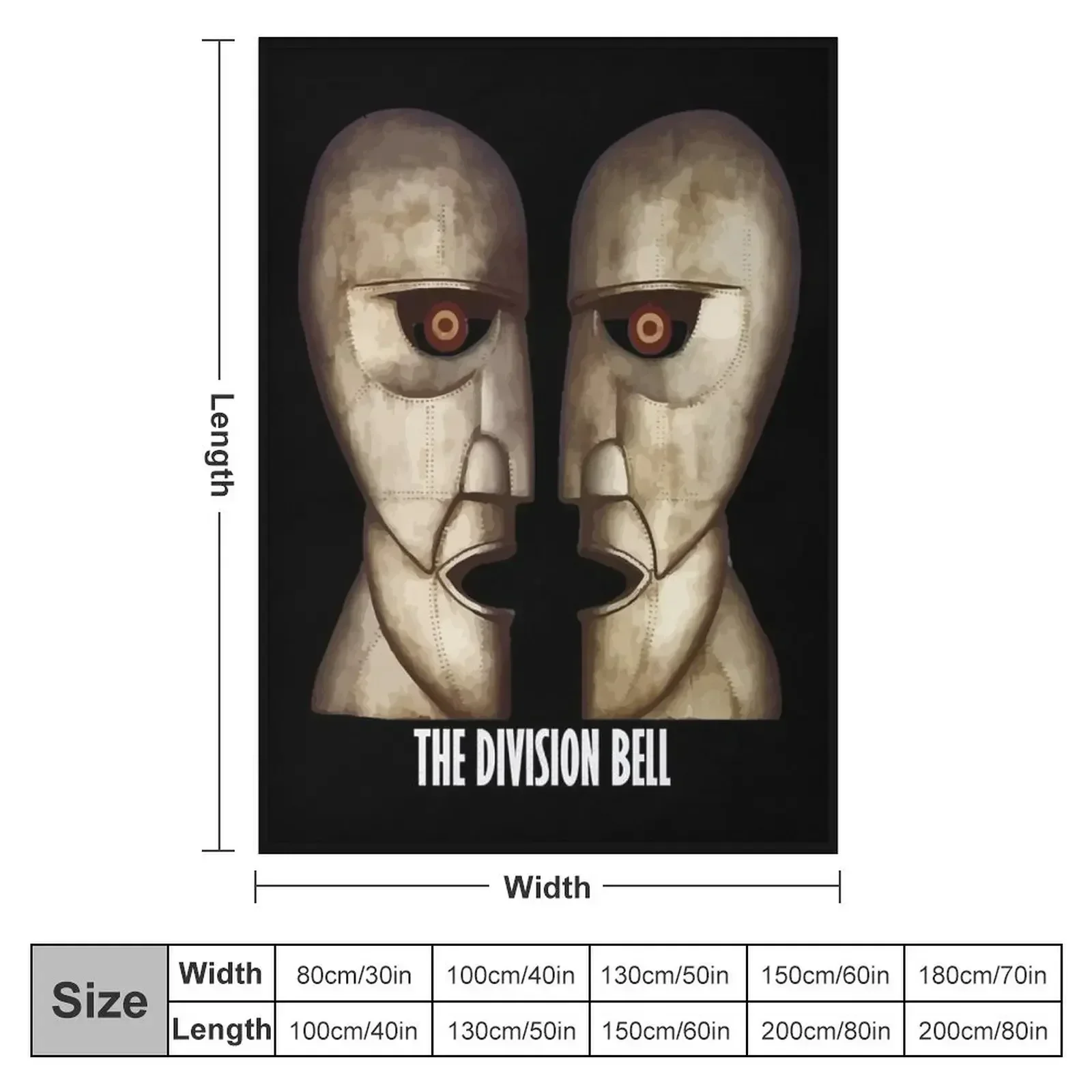 The Division Bell Throw Blanket Cute blankets and throws Winter beds Decoratives Blankets