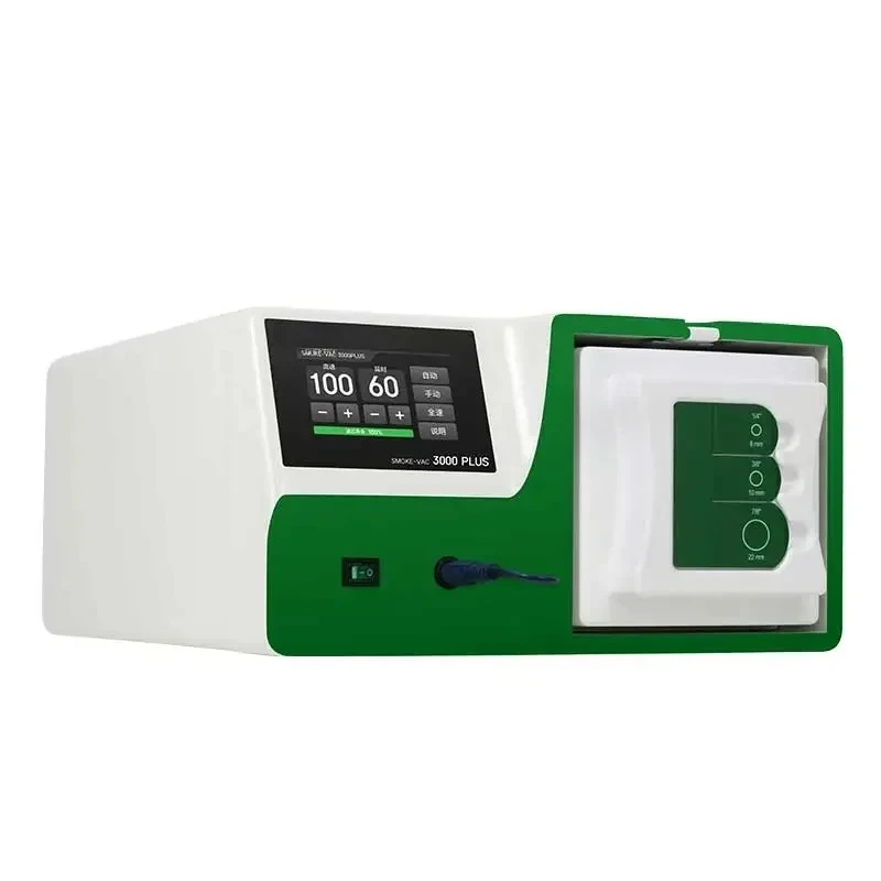 Smoke-Vac 3000 Plus Smoke Evacuator Medical Connect with ES300D ES200PK Electrosurgery Unit