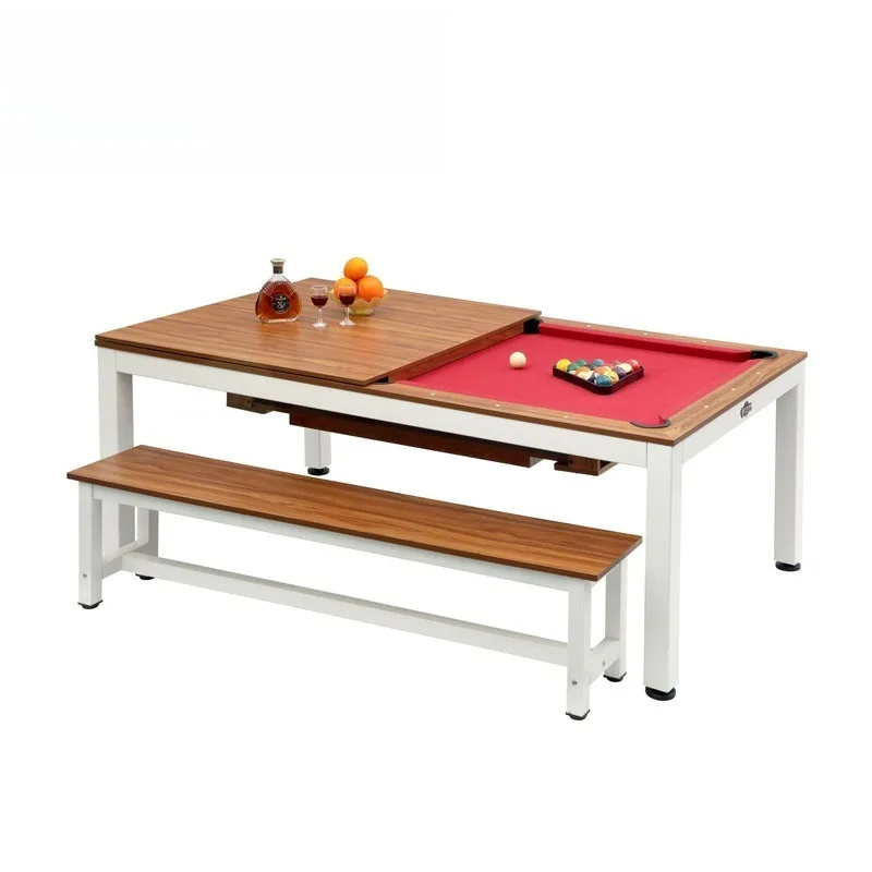 Dining table Conference table Three-in-one multi-function pool table