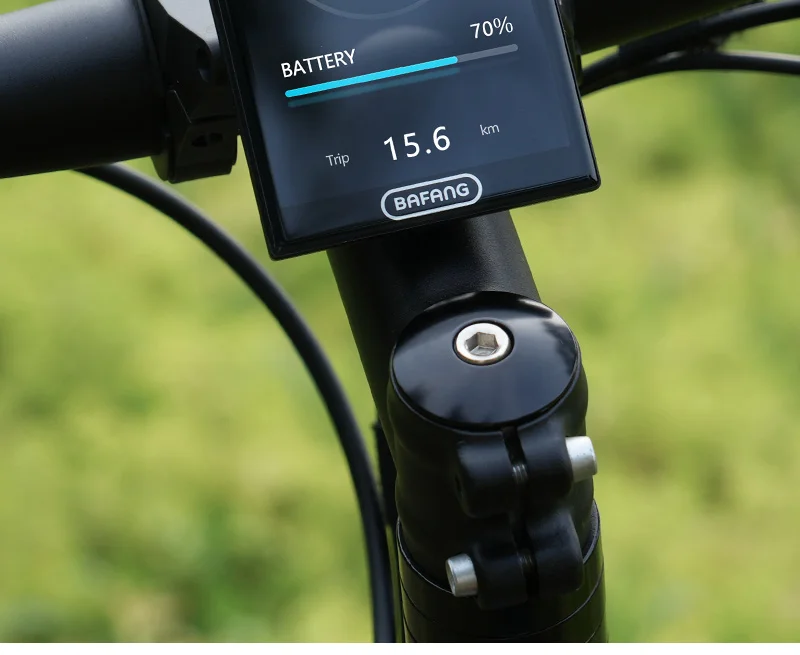 BAFANG DPC010 E-Bike-Display 4-Zoll-TFT-Bildschirm IP66 Wasserdicht Automatische Hintergrundbeleuchtung E-Bike-Tachometer & Computer mit Typ-C-Ladegerät – Detail 19