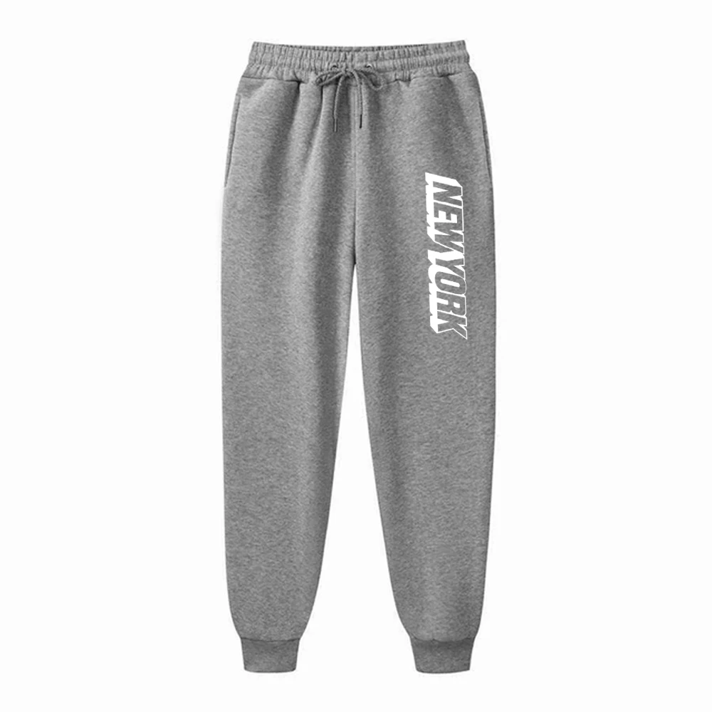Pantaloni sportivi stampati di New York per la casa di alta qualità da donna, comodi pantaloni morbidi, pantaloni sportivi casual quattro stagioni