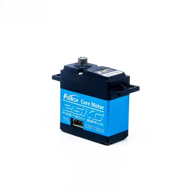 

Алюминиевый средний корпус 25 кг одноосный 180 ° Робот-гуманоид со стальным зубом, сервопривод шины с последовательной обратной связью SCS125