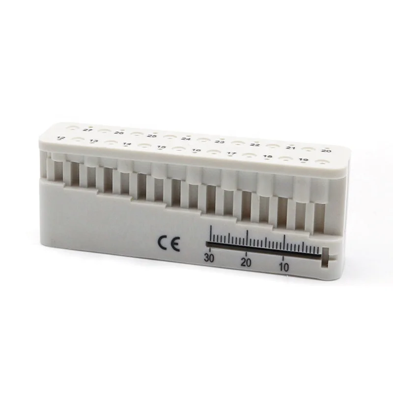 Dental Measuring Tools Endodontic Stand Autoclavable Endo Block for Canal Files