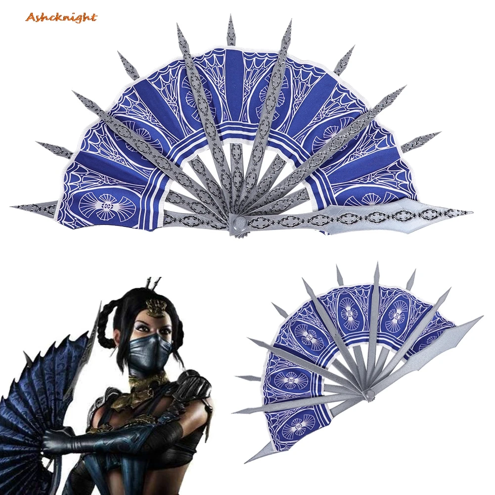Juego Mortal Kombat 2 Cosplay Kitana Fan disfraz Halloween carnaval disfraz accesorios trajes traje accesorios juego de rol Prop