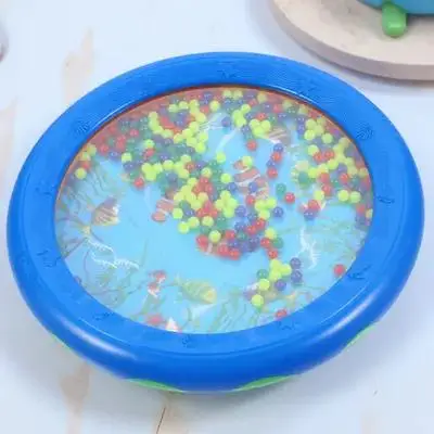 

Ocean Wave Drum Premium Shaker Rattle Musical Instrument Hand Percussion Educational For Light Durable Easy