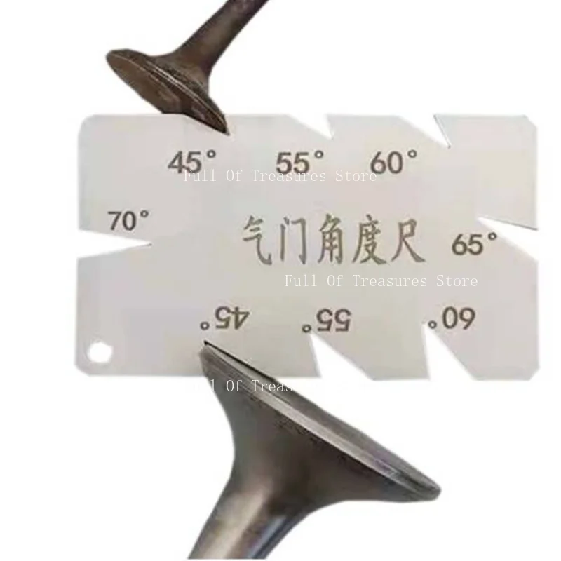 Valve Angle Detection Tool Valve Angle Ruler Measuring Engine for Car Motorcycle Ship Diesel Engine 45 55 60 65 70 degree