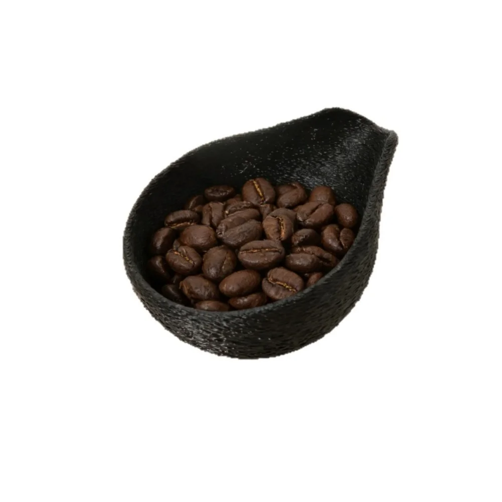 Coffee Bean Measuring Pan with Textured and Sustainable forPLA Display Tray for Accurate Measurement and Kitchen Use