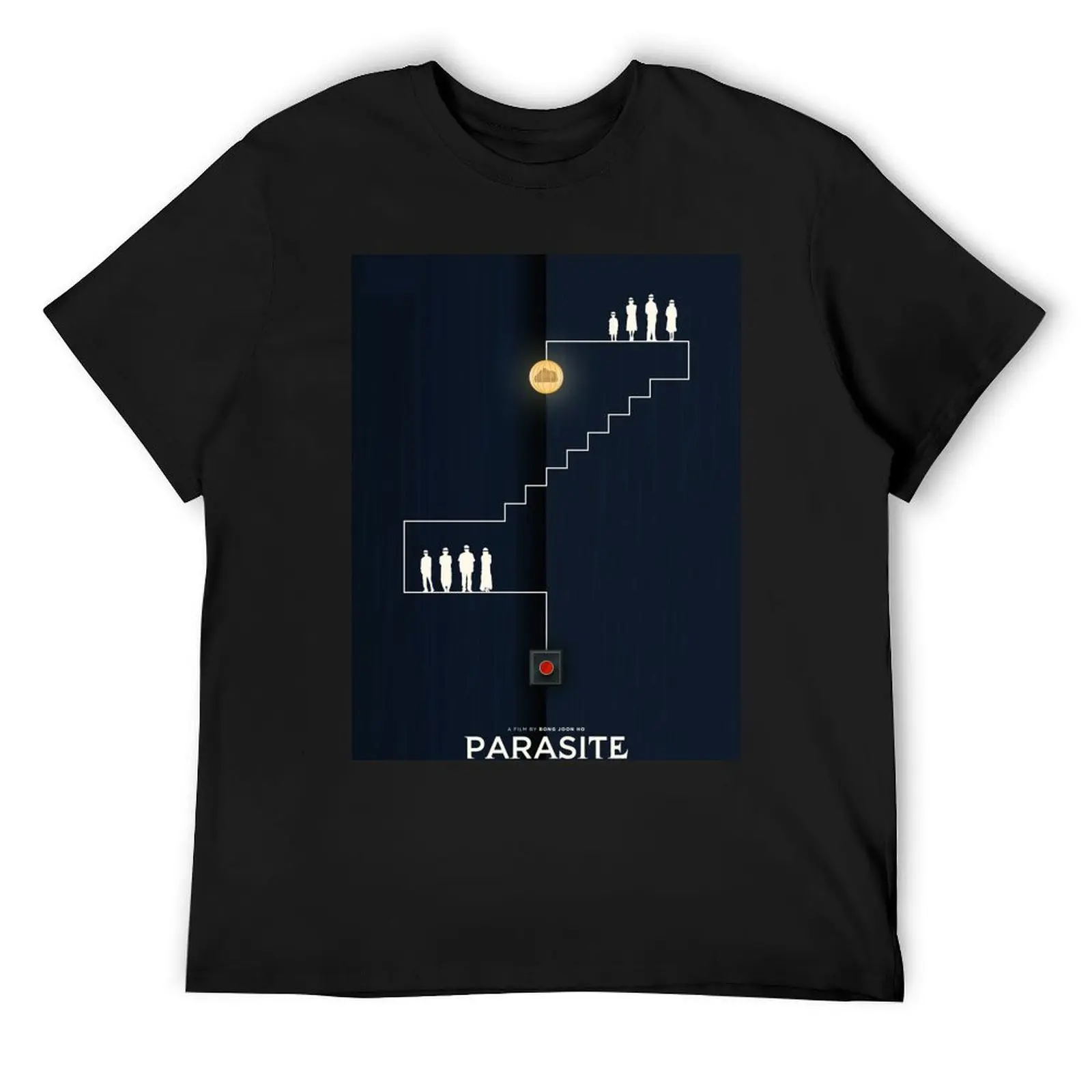 

Parasite - Bong Joon-Ho Movie Artwork T-Shirt oversized graphic tee plain boys whites aesthetic clothes Short sleeve tee men