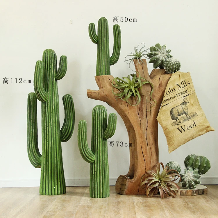 Cactus cactus ornament simulation ins decoration home living room TV cabinet decoration floor creativity