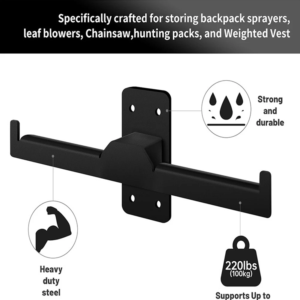 16 Inch Chain Saw Hook, Chain Saw Stand Chain Storage Rack Backpack Blower Rack For Power Tool Accessory In Stock