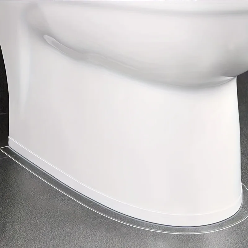 1pc Waterproof Mold-Resistant Silicone Sealant Strip PVC Caulk Tape for Kitchen Bathroom Gap - Easy to Apply and Trim to Fit