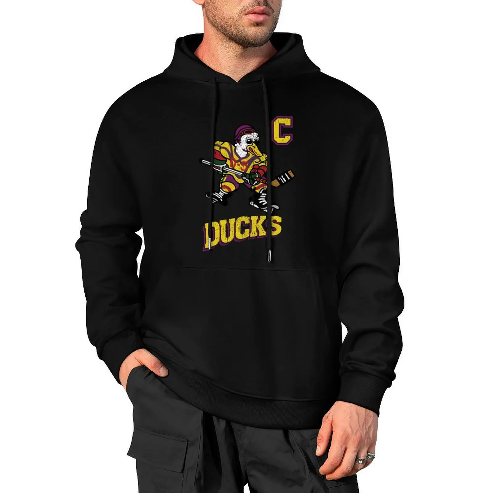 Ducks Captain Jersey Pullover Hoodie mens clothing autumn jacket men men's winter sweater hoodies for men