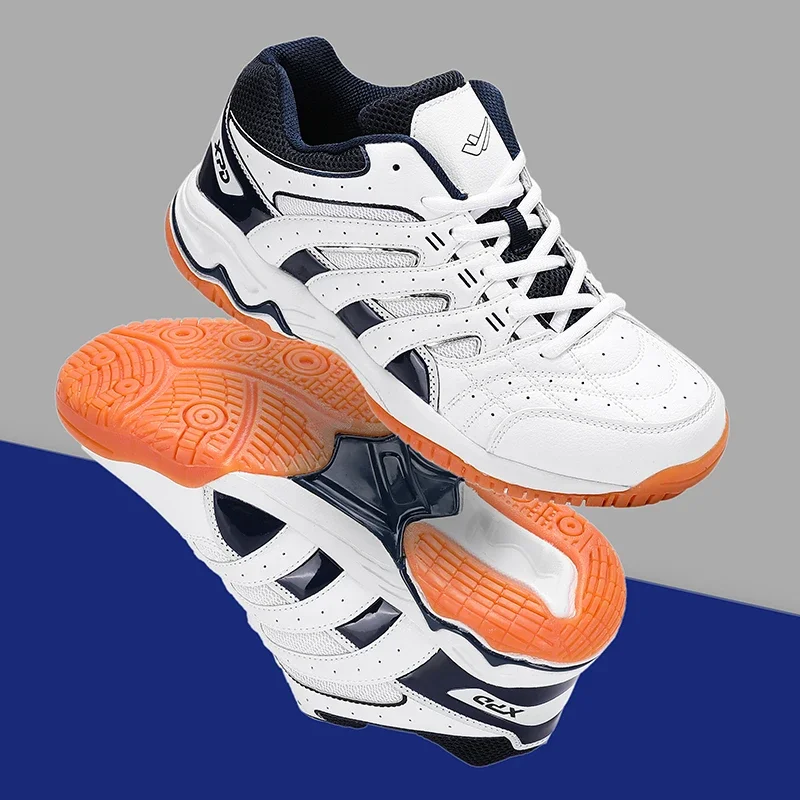 

Large Size 45 46 47 Men Volleyball Sport Training Shoes Professional Women Badminton Shoes Tenis Table Tennis Sneakers Training