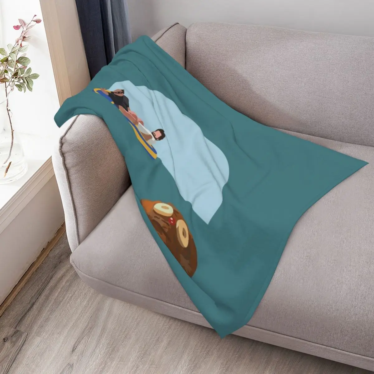 روم هام رمي بطانية الشعر لأريكة الطفل الحرارية لبطانيات السفر #3