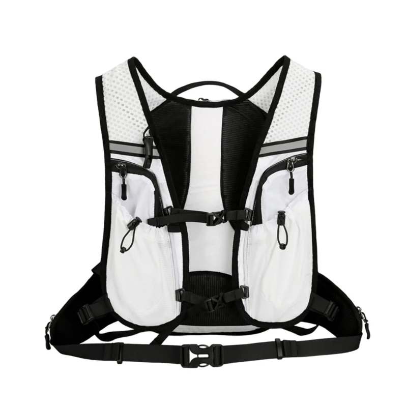 Water Resistant Sport Backpack with Water Bag Holder and Spacious Compartments