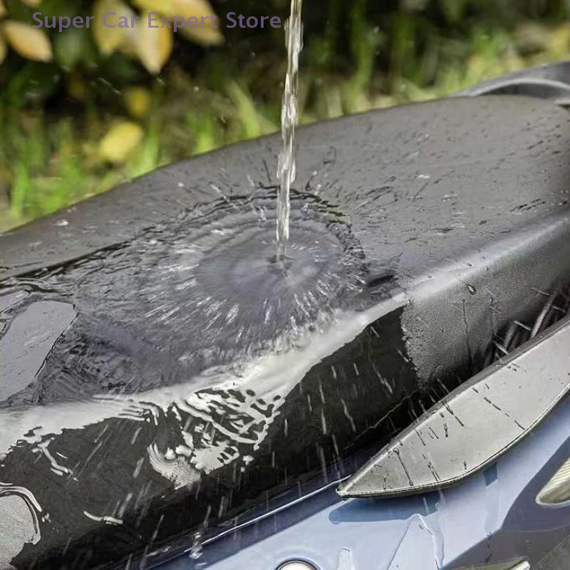 Motorrad Sitz PU Leder Abdeckung Wasserdicht Staubdicht Sonnencreme Motorrad Roller Kissen Sitz Abdeckung Schutz Abdeckung Zubehör