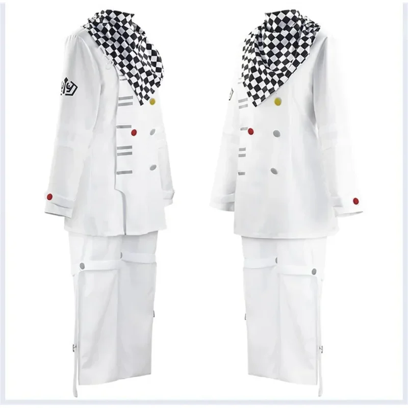 Spiel Danganronpa V3 Kokichi Oma Cosplay Kostüm Perücke Präsident Uniformen Umhang Set