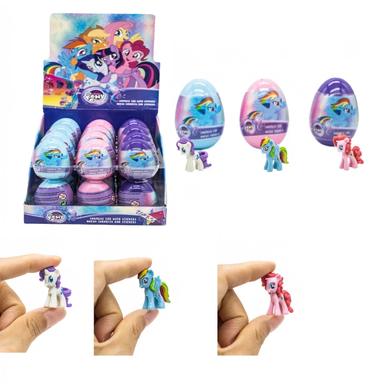 

Hasbro My Little Pony Surprise Egg Blind Box Toys Anime Figure Rainbow Dash Rarity Doll Model Toys Collect Ornaments Gifts