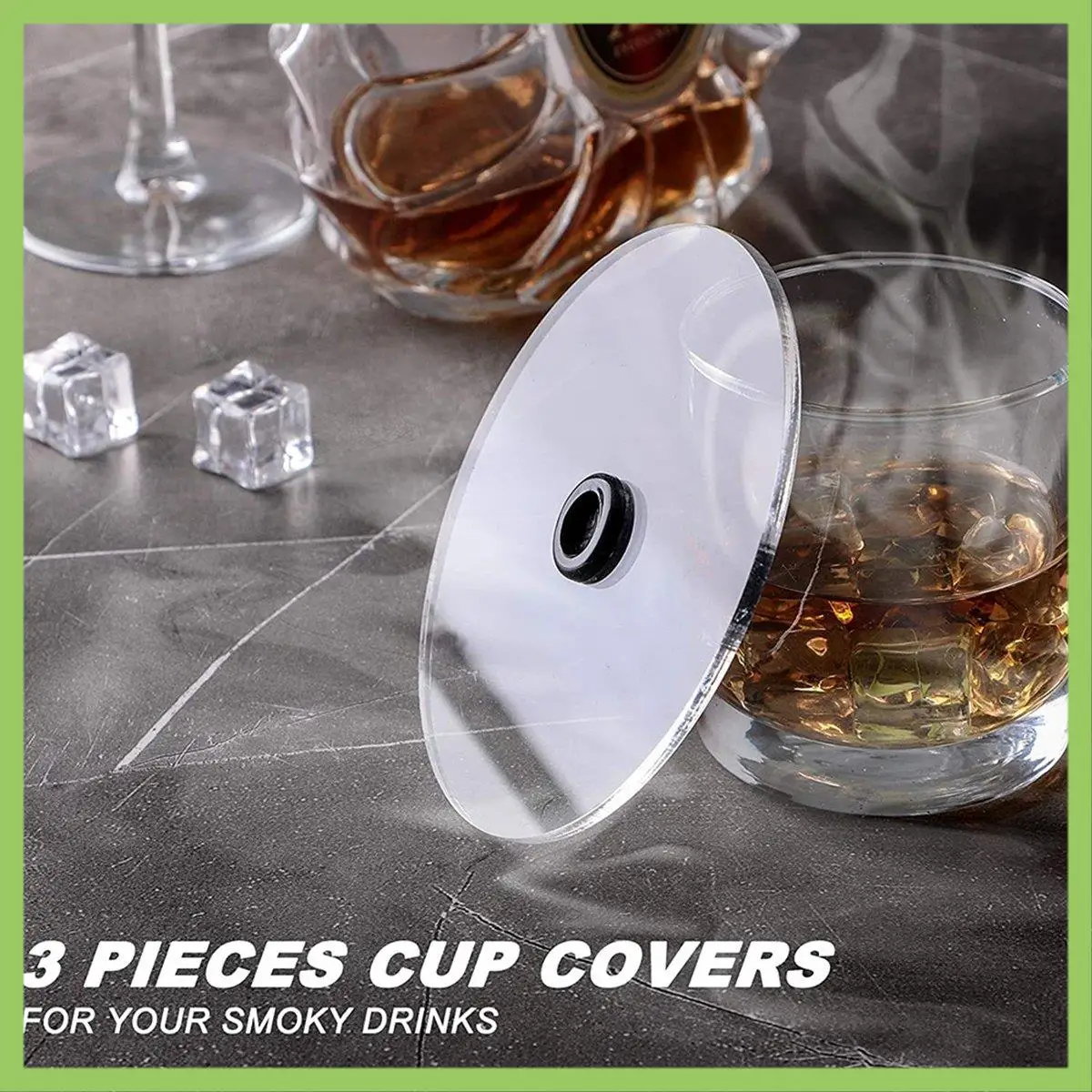 Infuser Lids Cocktail Drinks Covers Handy Cup Lids For Cocktail Drinks Accessories
