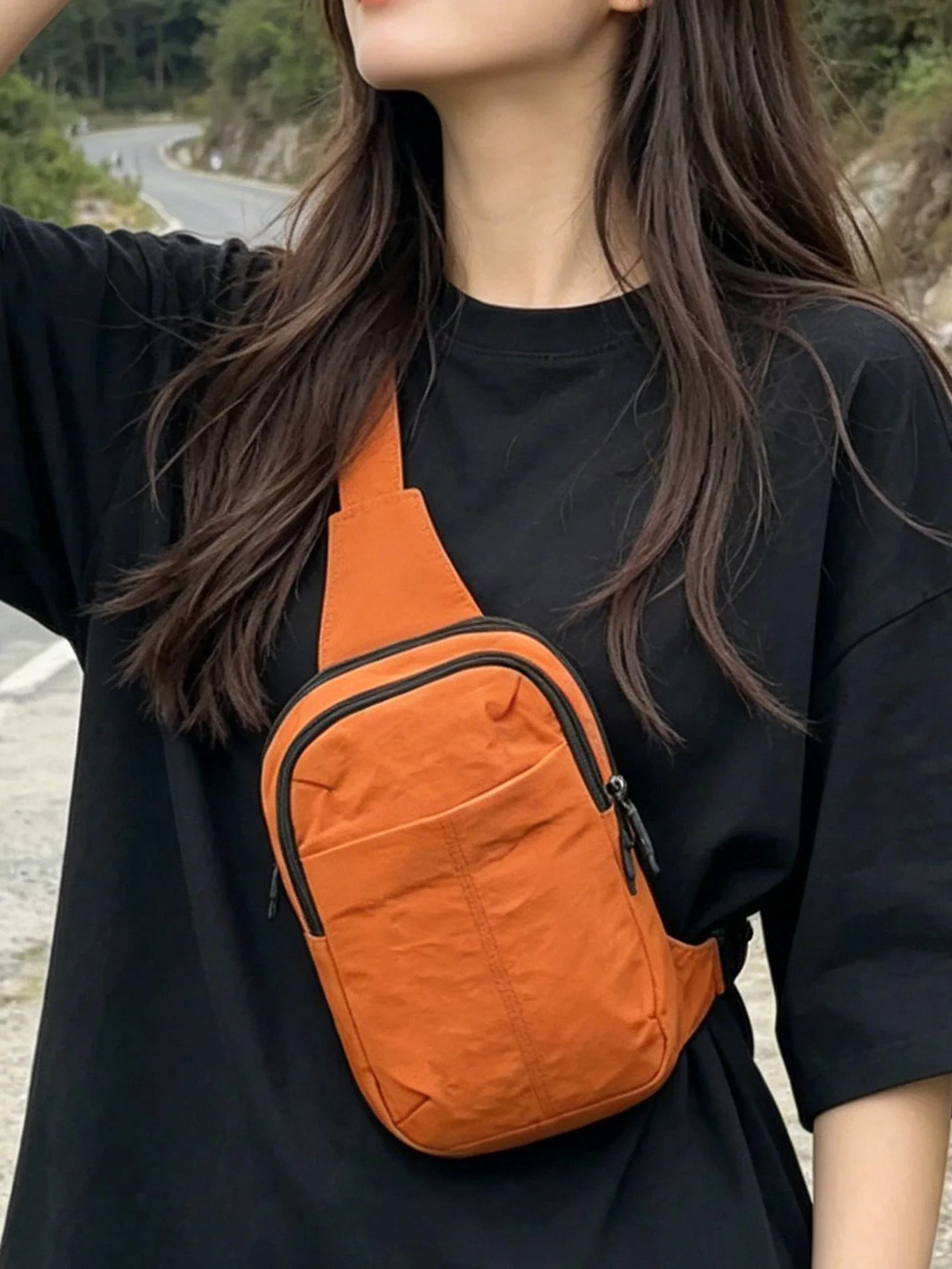 multifunctional-outdoor-women's-crossbody-chest-bag-mobile-phone-bag-children's-small-bag-summer-casual-style-nylon-mate