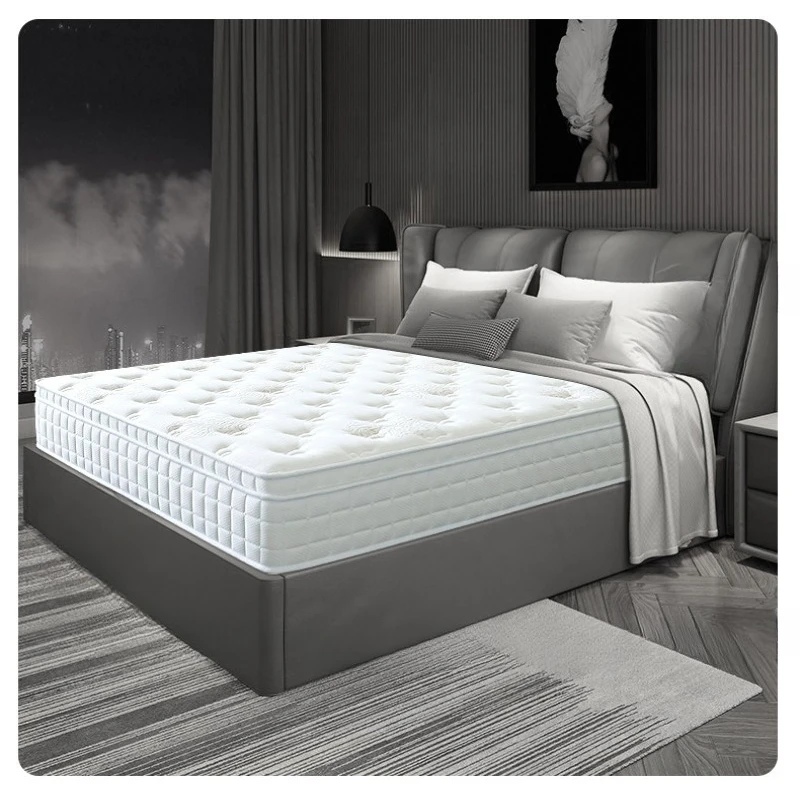 

Latex mattress independent spring memory cotton super soft mattress homestay five-star hotel model