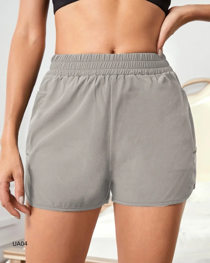 2026 Women's Comfortable Sports Shorts with Slim Waist and Casual Home Multi functional Sports Shorts New Style