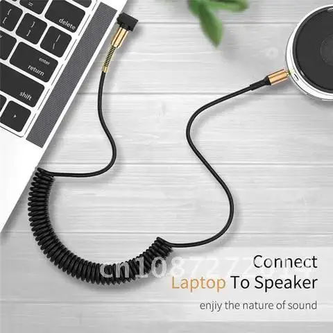 

Male to Male 3.5mm Car Audio Cable Cord Jack Aux Cable for iPhone 6/ Samsung Galaxy s8/ Headphone/ Xiaomi Redmi/ Speaker