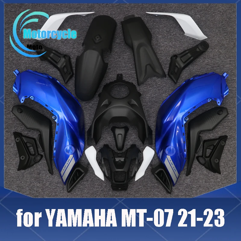 Motorcycle Fairings Kit Fit For YAMAHA MT-07 2021 2022 2023 Bodywork Set Injection Mold Painted ABS Plastic Various Patterns