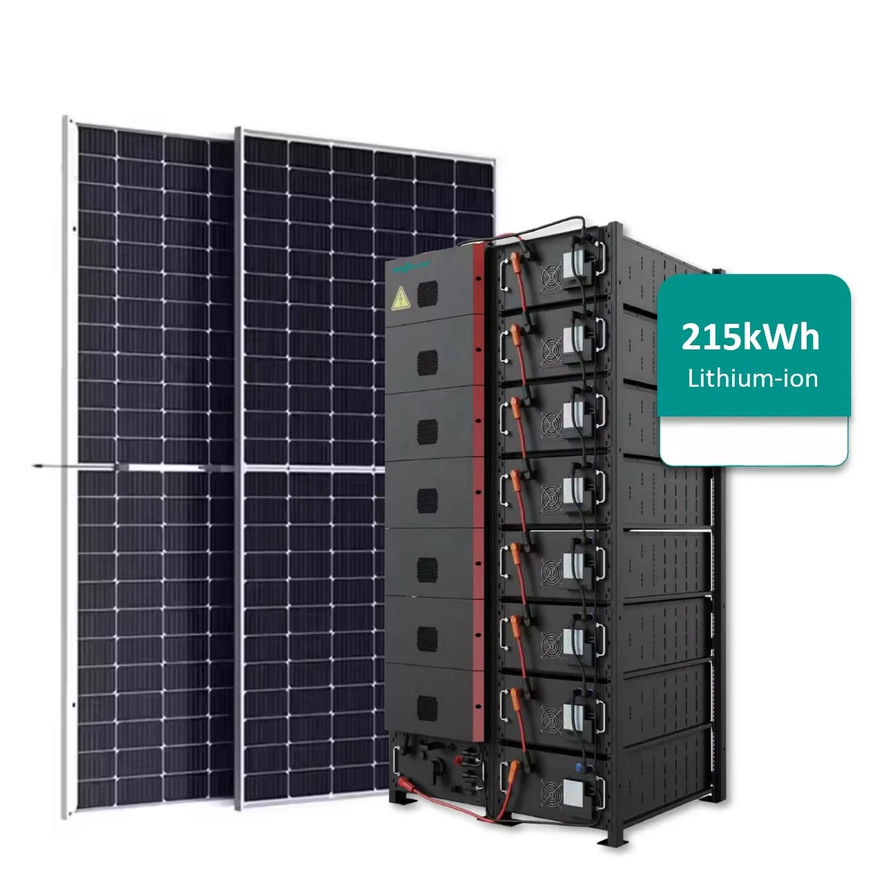 Lifepo4 Solar Energy Storage System 100KWh/1MWh Capacity Air Cooling Bess Container Bms Battery Management System