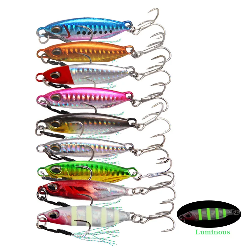 New DRAGER Metal Cast Jig Spoon 15G 30G Shore Casting Jigging Fish Sea Bass Fishing Lure  Artificial Bait Tackle