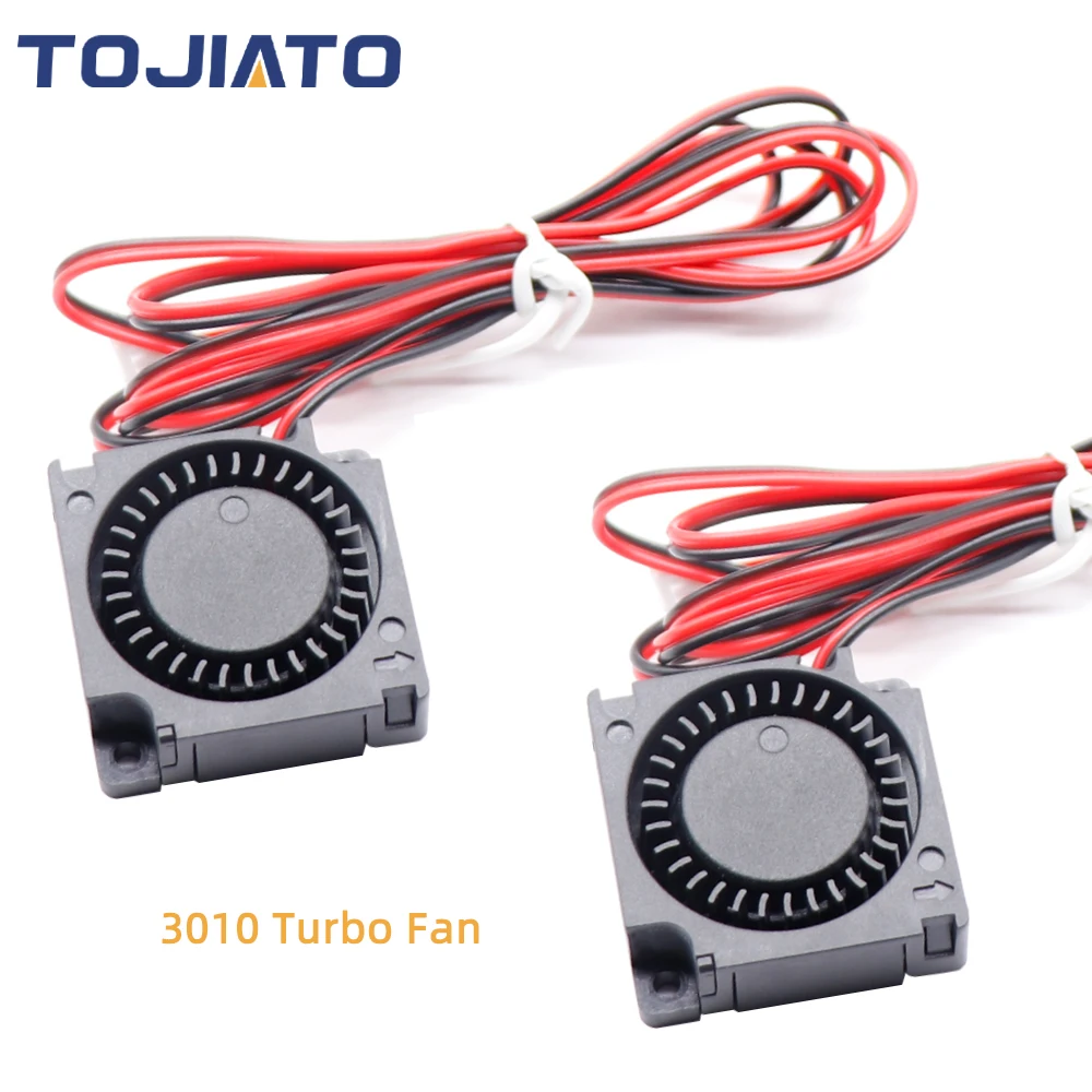 تيار مستمر فرش مروحة التبريد 2510/3010/4010/5010/5015/6015 مللي متر 12 فولت/24 فولت 2Pin دوبونت سلك الطرد المركزي توربو منفاخ لأجزاء الطابعة ثلاثية الأبعاد