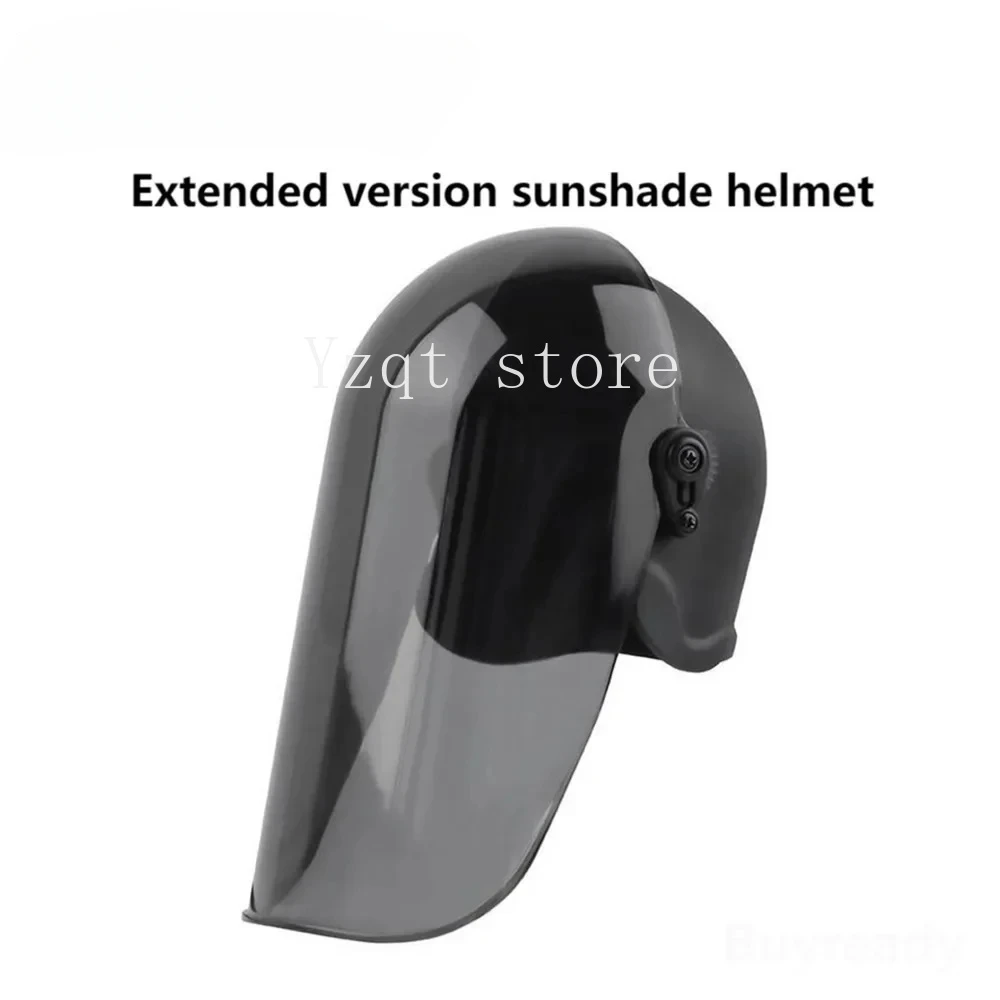 Motorcycle Multifunctional Phone Holder Extended Sunshade Helmet Sunshade Rain And Anti Reflective Phone Protection Tool