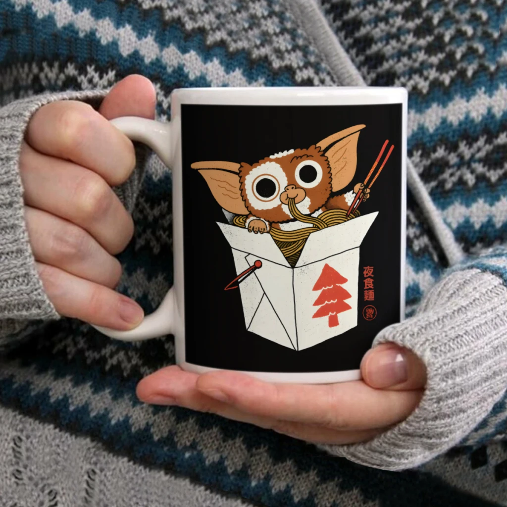 

Midnight NoodlesCoffee Mug Tea Cup 11oz Coffee Cup Funny Birthday Ceramic Mug Personalized Cup