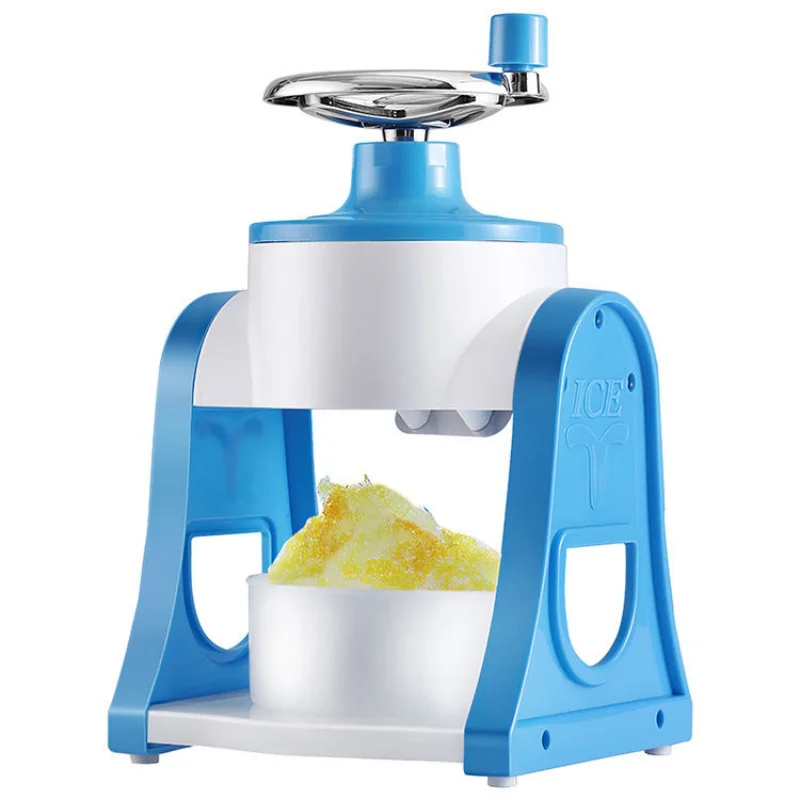 

Handle DIY Ice Crusher Manual Portable Smoothie Maker Home Snow Cone Smoothie Cube Maker Shaved Ice Machine