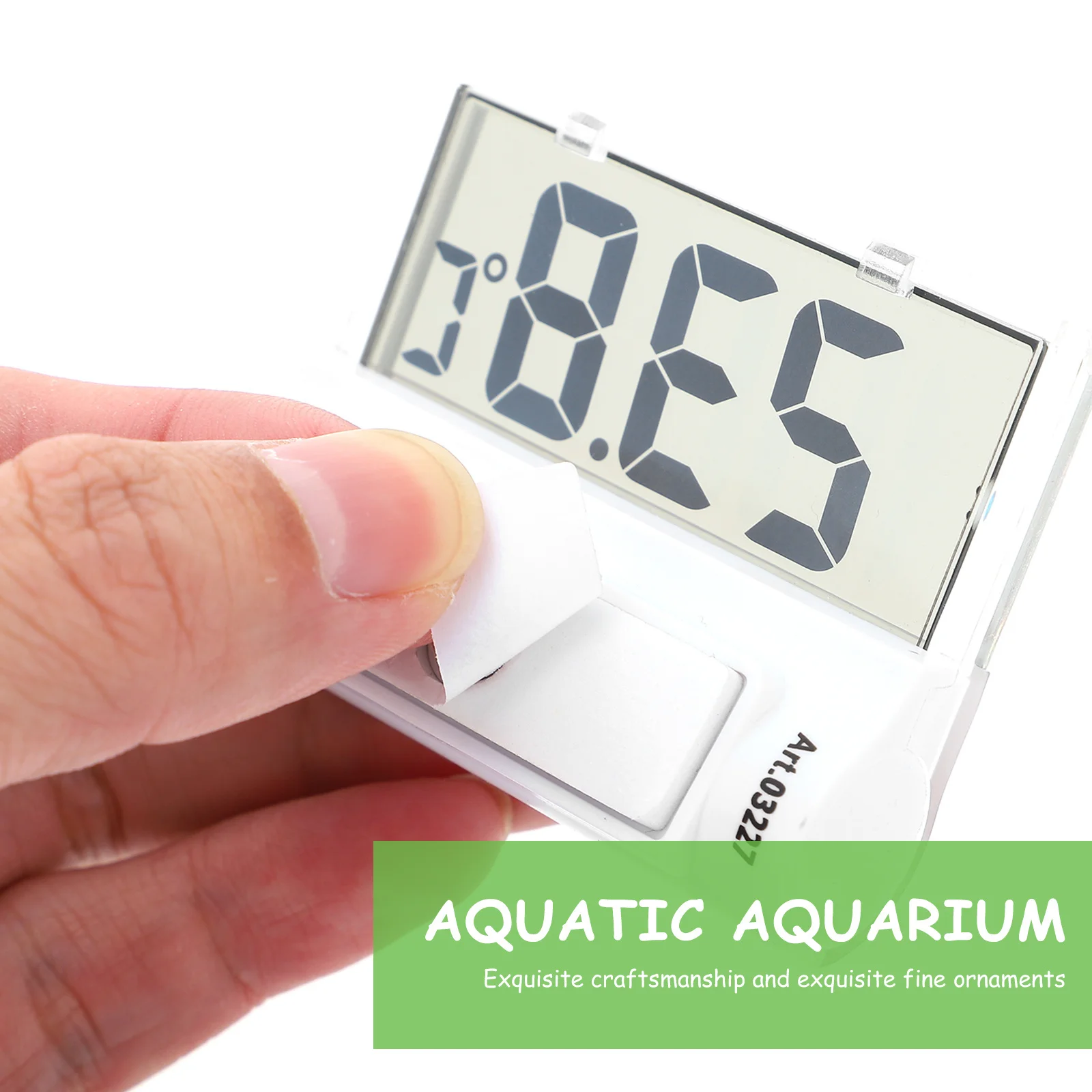 1Pcs Electronic Thermometer for Aquarium Large Screen Indoor Water Temp Meter Multi-Purpose Temperature Measuring Device