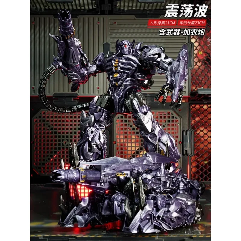 Truck Tank Transformed Into Robot Transformation Toy Ironhide Shockwave Scourge Action Figure Toy Model