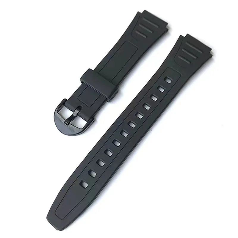 2023 New Replacement W-217 Resin Strap Raised 18MM Electronic Watch Accessories