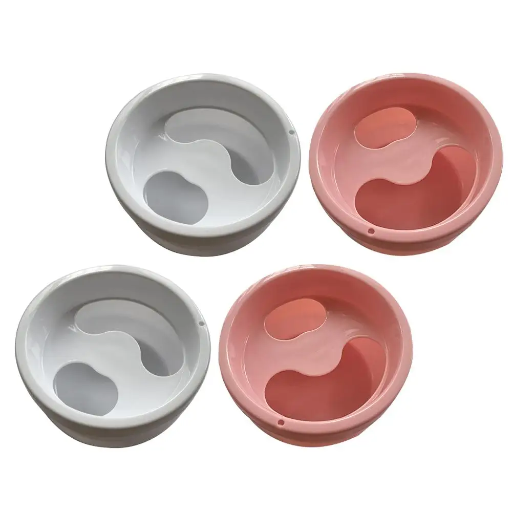 

4 Pcs H Soaking Bowls Manicure Containers Nail Salon Supplies Exfoliating Basins ABS Plastic Durable Safe Comfortable Home