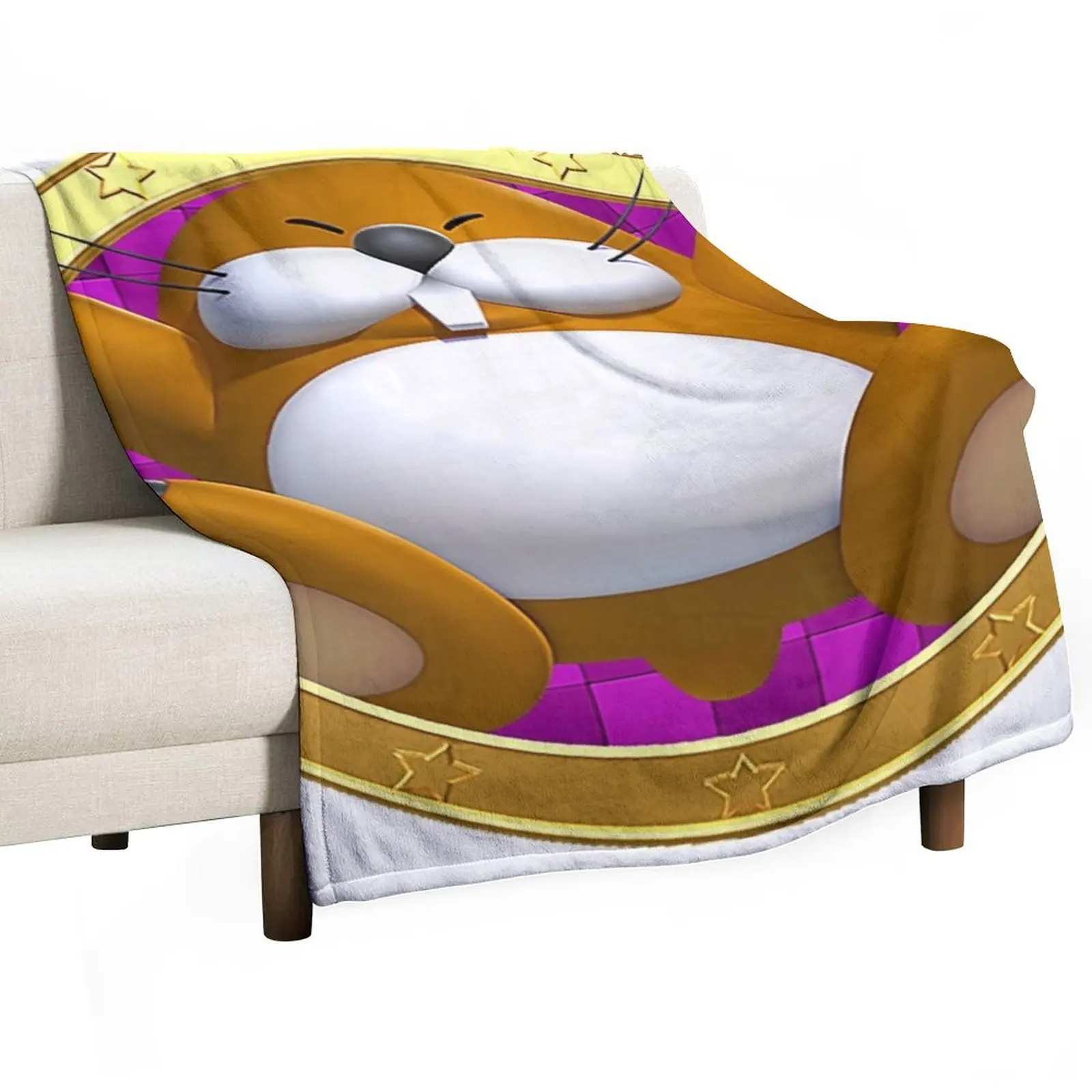 

Monty Mole Throw Blanket for winter Baby Soft Plush Plaid Thermal Blankets