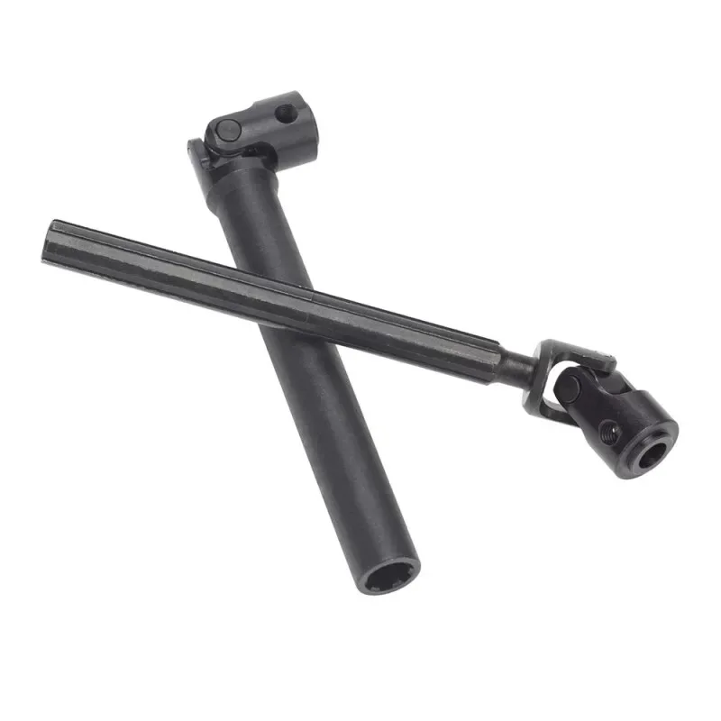 Metal Universal Joint Spline Transmission Shaft For Axial SCX10 TRX4 Ghost Capra RC Simulation Climbing Model Car Upgrade Parts