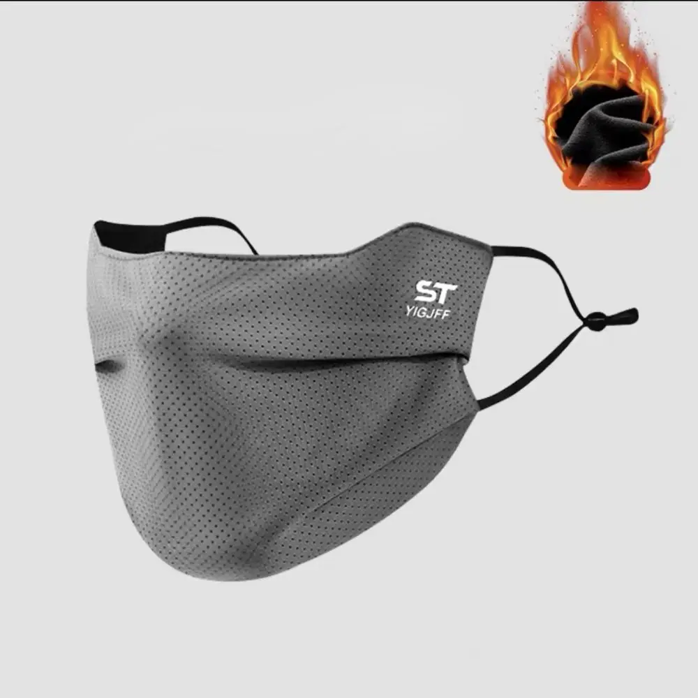 Masker Wajah Pelindung Matahari Baru yang Dapat Dicuci, Dapat Digunakan Kembali, Tahan Angin, Pelindung Wajah UV, Masker Tabir Surya Tebal dan Bernapas untuk Berlari dan Berkendara