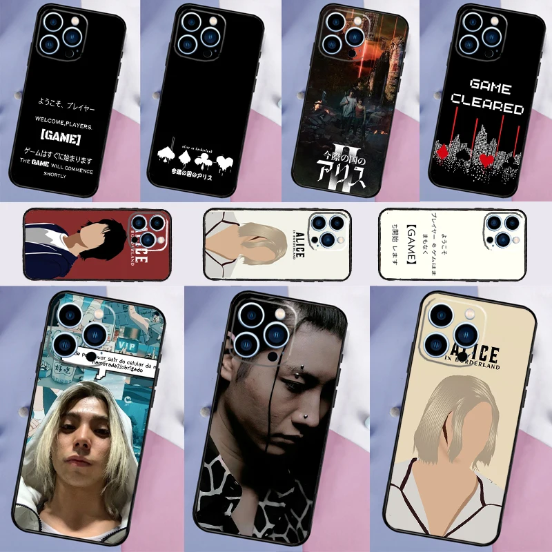 Funda Alice in Borderland para OnePlus 13R 13T 12R 10T 8T 13 12 11 10 9 8 Pro Nord 5 CE 4 3 2 Lite N20 N30 Coque