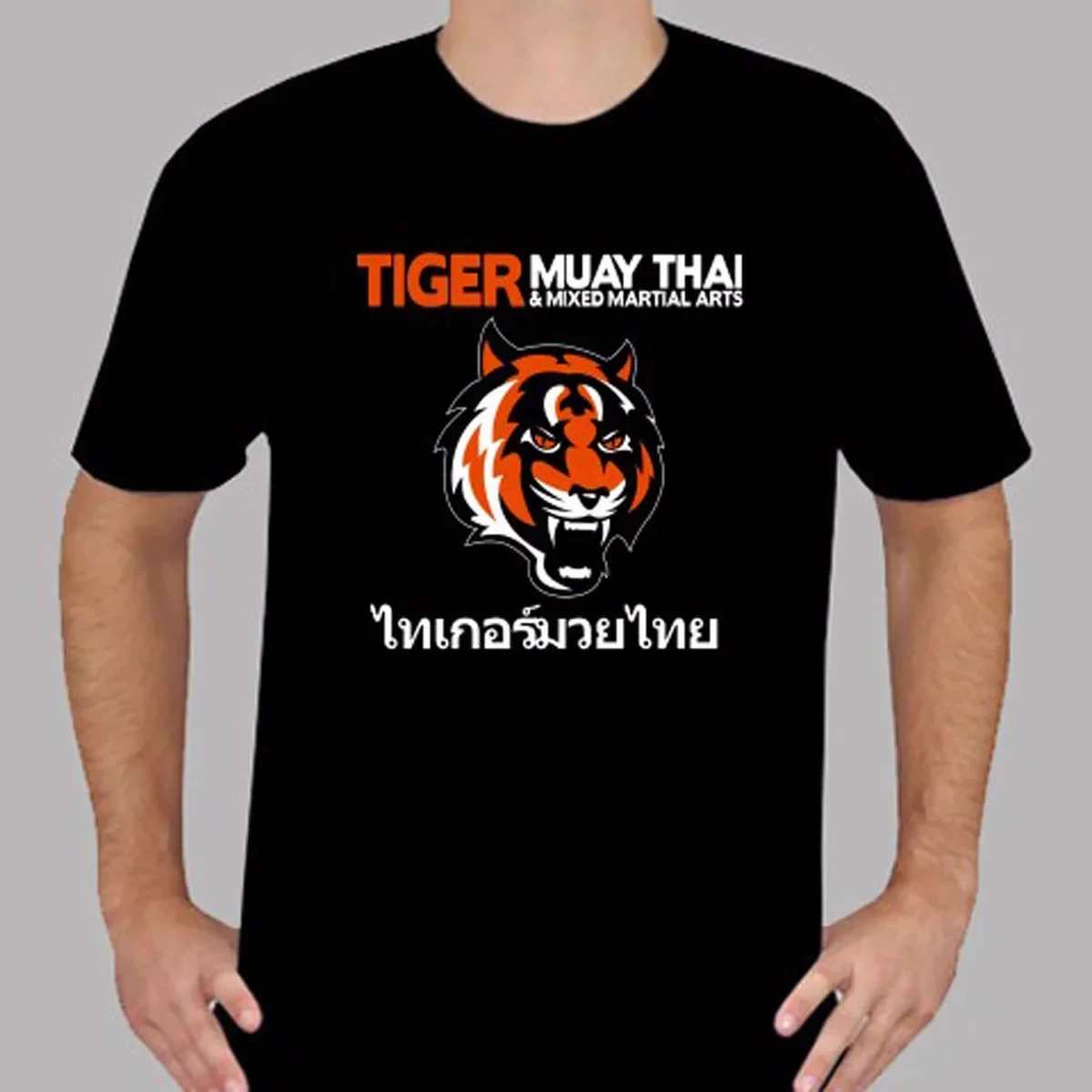 

Tiger Muay Thai MMA Kick Boxing Martial Arts T-Shirt 100% Cotton O-Neck Summer Short Sleeve Casual Mens T-shirt Size S-3XL