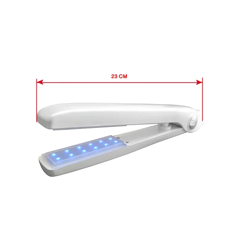 Ice Cold Cryotherapy Flat Iron Clip Professional Frozen Hair Straightener Repair Damaged Therapy Deep Nourishment Salon Home Use