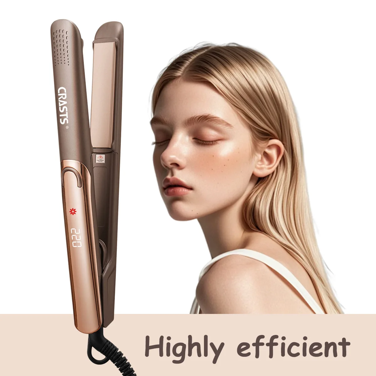 

Многофункциональная плойка для волос, которая может выпрямлять, завивать или создавать различные прически. Он очень легкий и портативный, идеально подходит для путешествий.