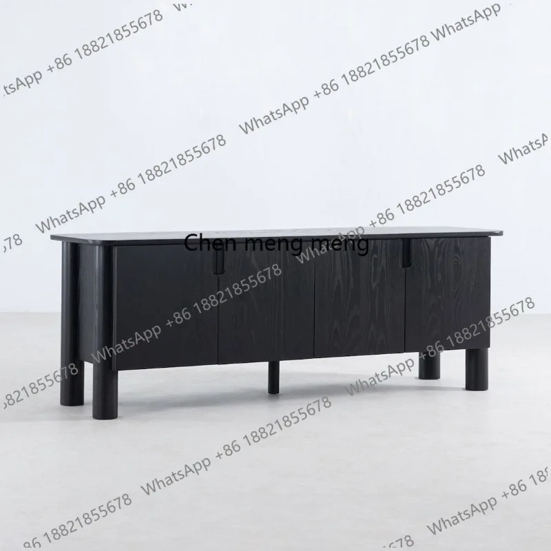 

Solid wood TV cabinet, retro living room home storage, dining room storage, simple cabinet