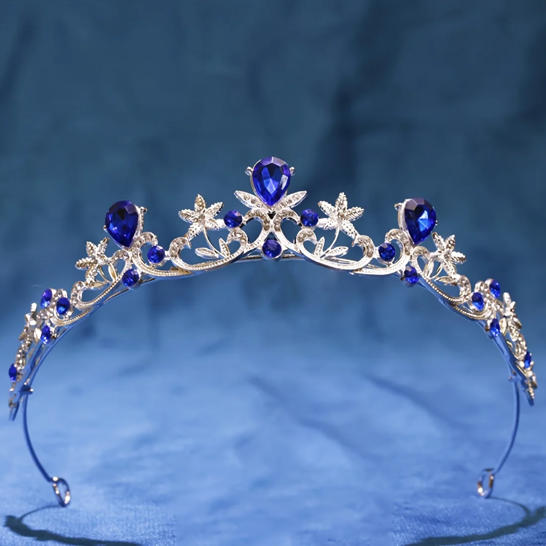 1 colorful fashion faux crown, bohemian fairy flower bridal headdress, suitable for women's birthdays, parties accessories image 3
