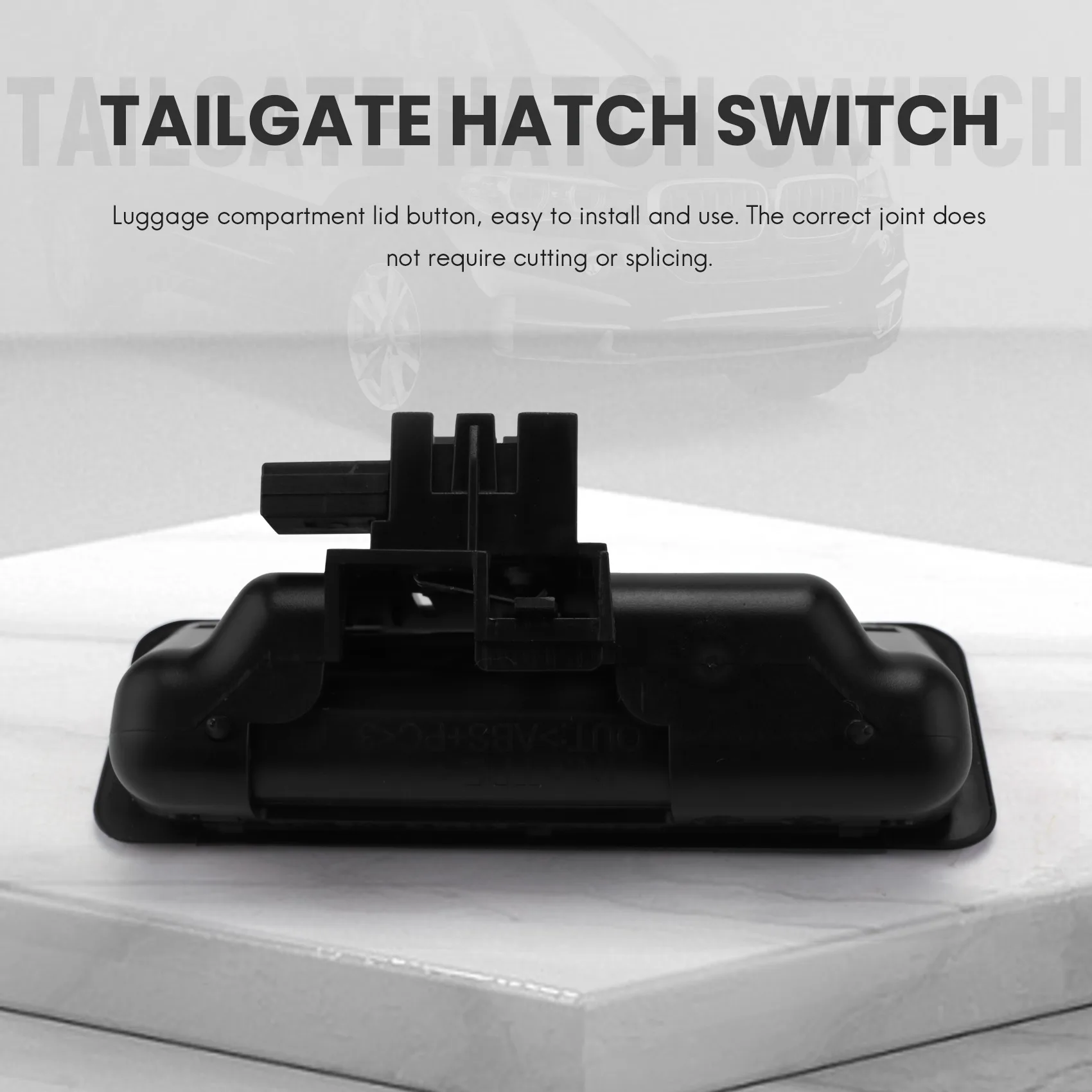 Bouton poussoir de couvercle de coffre AF93, interrupteur de trappe de hayon pour Bmw E90 E60 E70 E82 E88 E91 51247118158