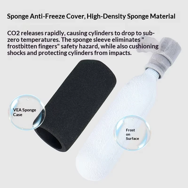 OFFBONDAGE Mini Bicycle CO2 Pump Portable Tire Inflator For Schrader Presta Adapter MTB Road Bike Aluminum Alloy Automatic Pump