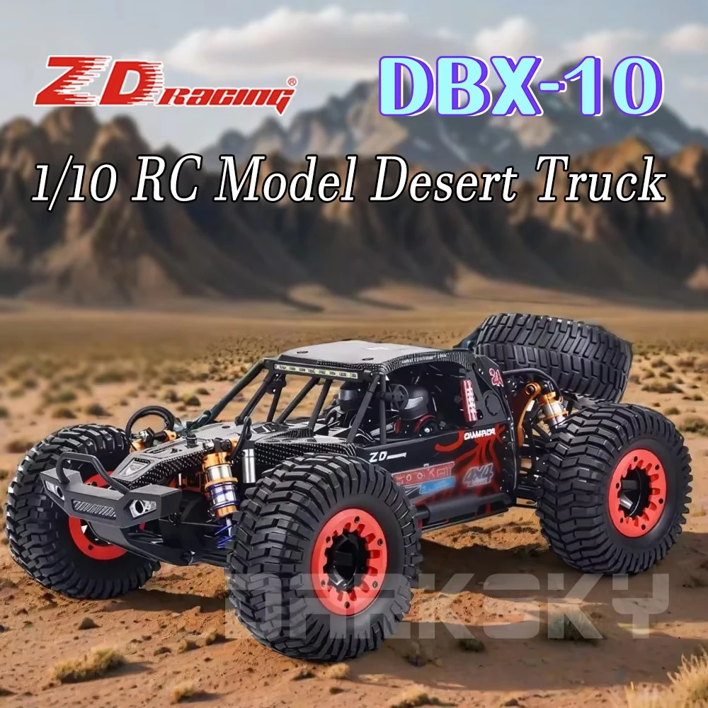 

ZD Racing DBX-10 4WD Brushless RC Desert Truck 1/10 Electric Remote Control Model Car RTR Adults Children's Toys